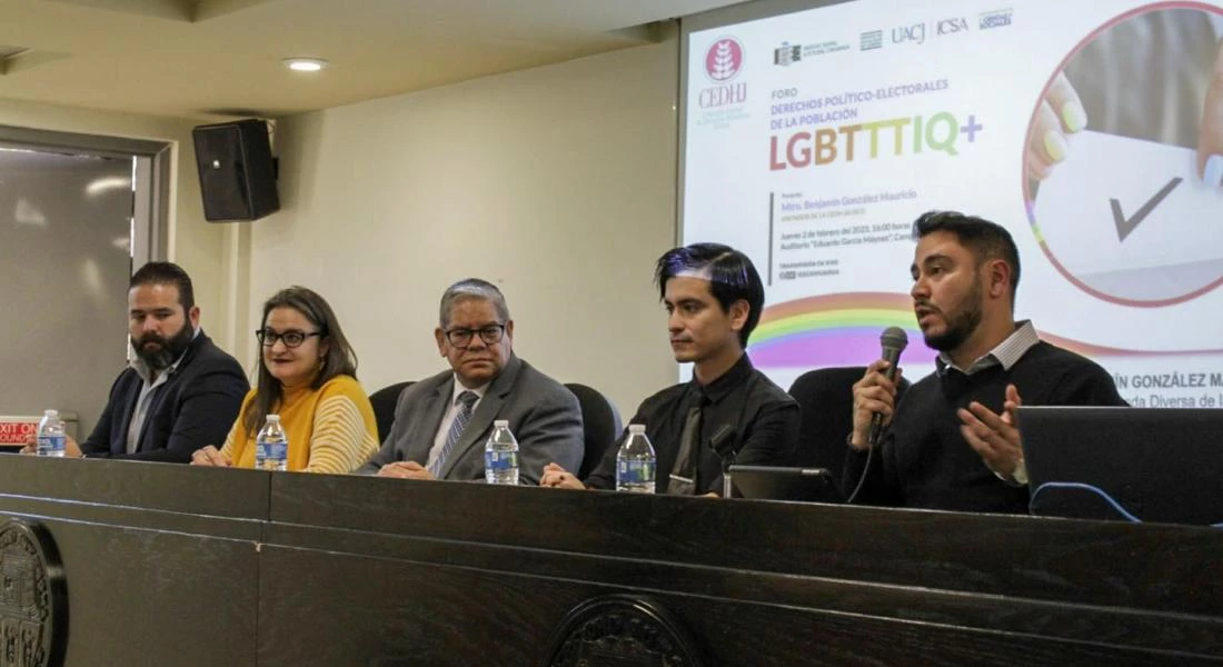 Realiza IEE FORO sobre derechos político electorales LGBTTTIQ+” en Ciudad Juárez