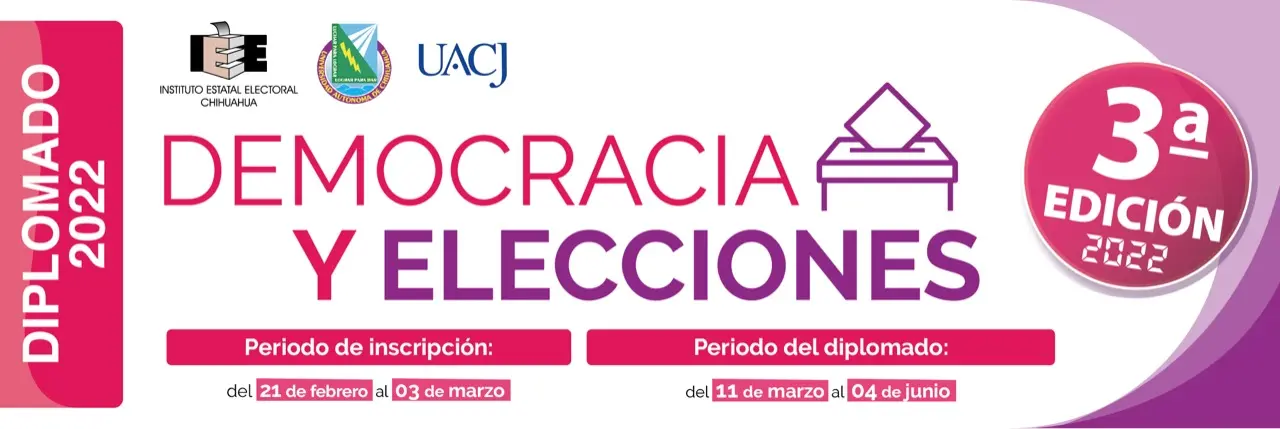 Diplomado Democracia y Elecciones 3a Edición