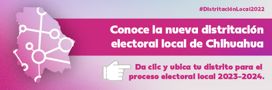 Nueva distritación Proceso 2024